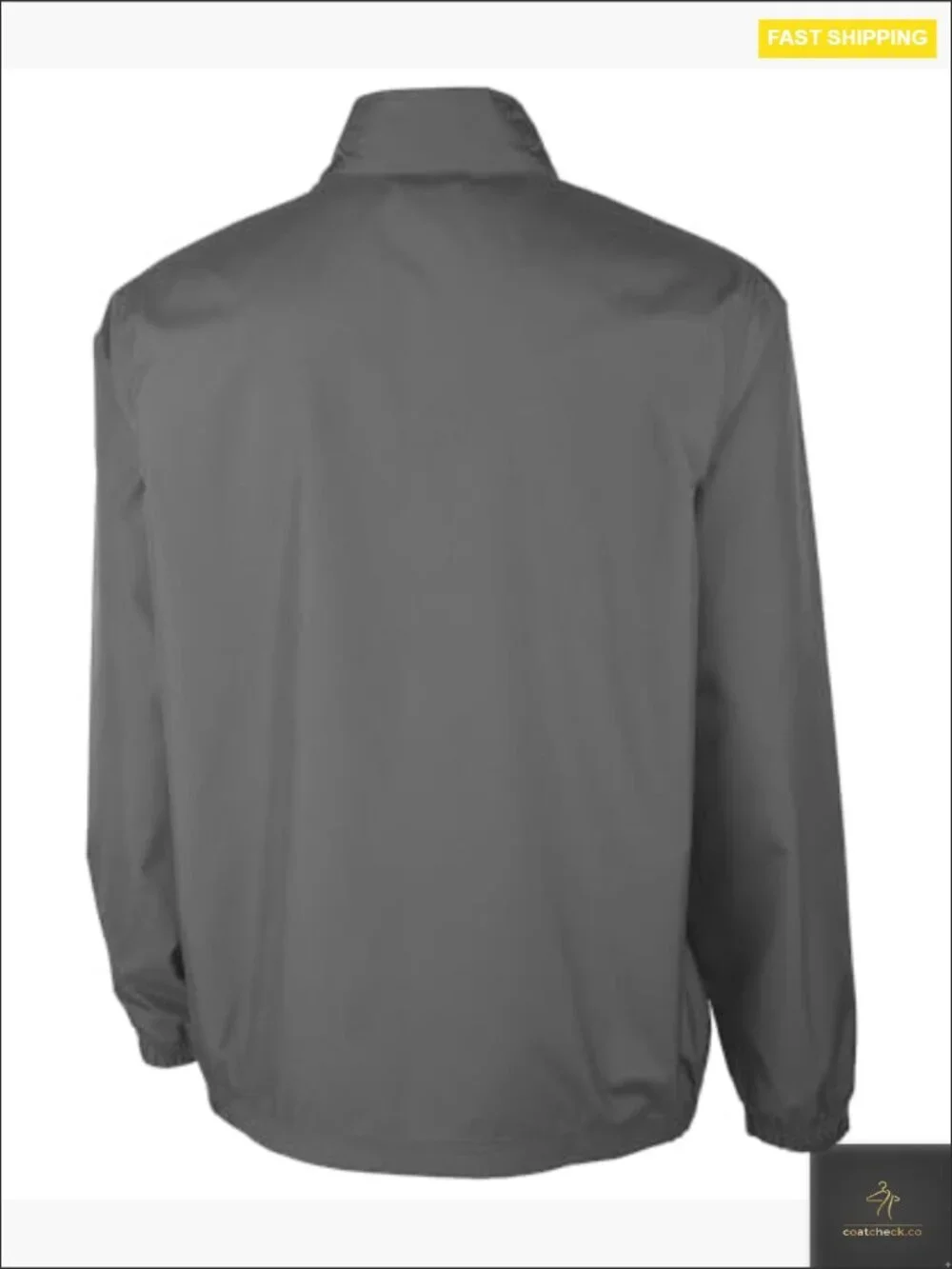 Half Zip Pullover Jacket Lightweight Water Resistant Unisex Relaxed Fit